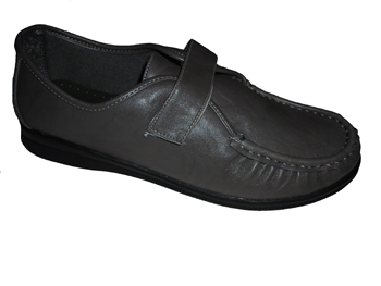 Velcro closure n soft walking shoe, non slip sole