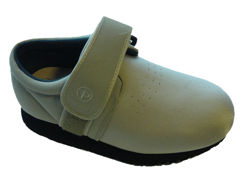 PED -  Beige- Ladies Diabetic & Edema  comfortable stretch walking shoe