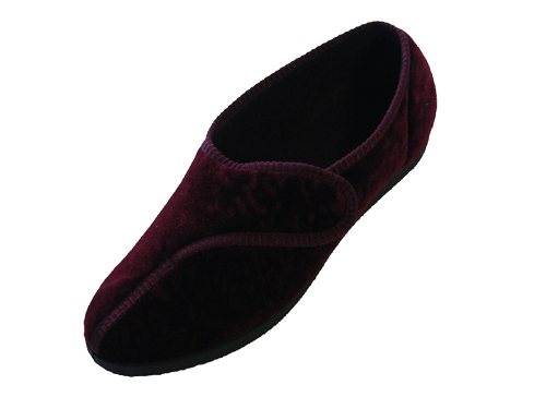 VSL Burgundy - Ladies soft & comfortable slipper